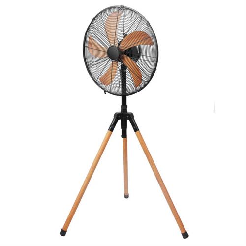 GUNMANSA Alva Air 40cm Wooden Finish Tripod Fan 50w