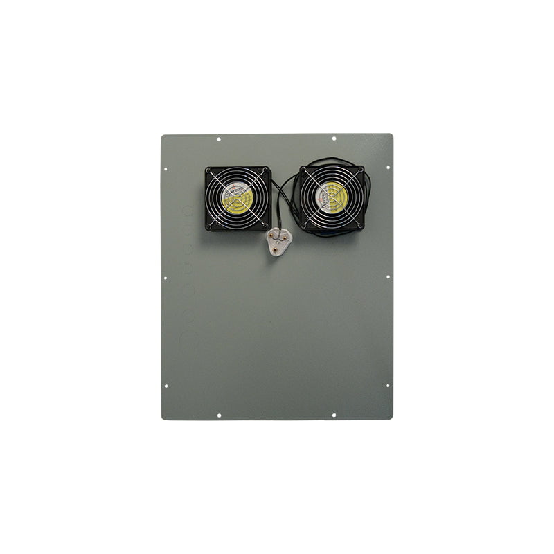 GUNMANSA ALZ IP55 12U WALLBOX 500MM ALUZINC - GREY 2 way fan incl.