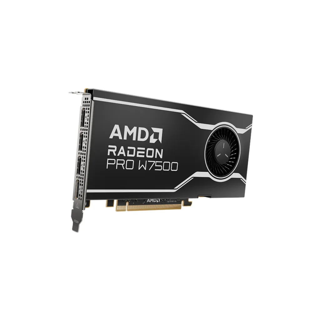 GUNMANSA AMD Radeon Pro W7500 - Graphics card - Radeon Pro W7500 - 8 GB GDDR6 - PCIe 4.0 x8 - 4 x DisplayPort 2.1