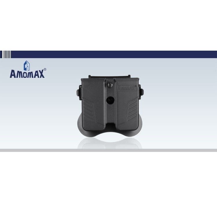 GUNMANSA Amomax mpu double magazine holster paddle for single/dbl stack 9mm/40/45