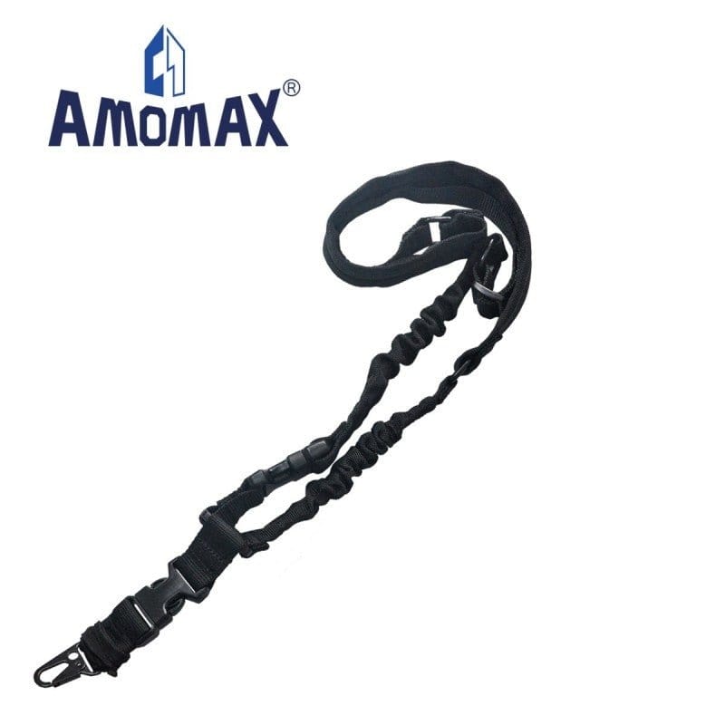 GUNMANSA Amomax Padded Single Point Tactical Sling Black