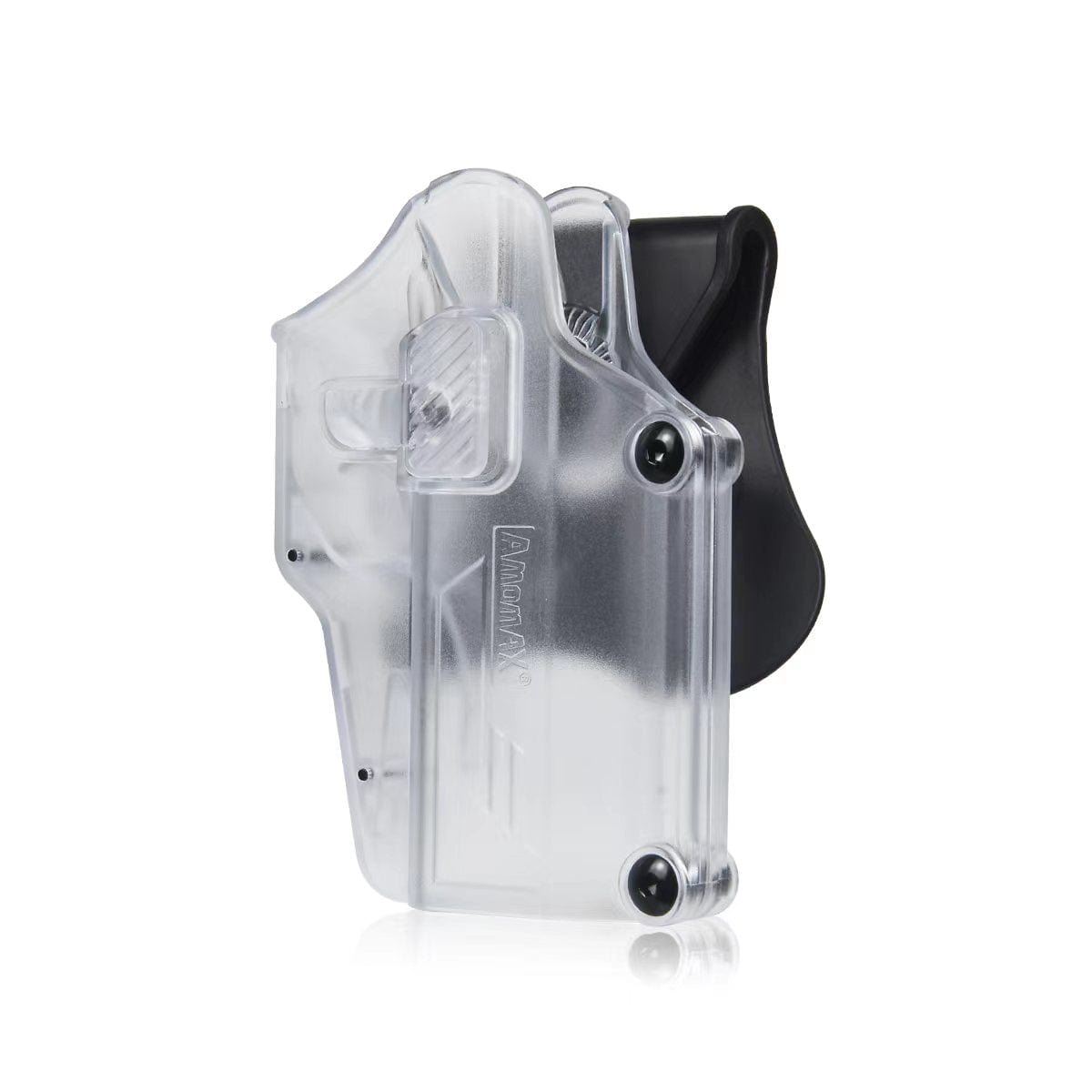 GUNMANSA Amomax Q.R. Universal Polymer Paddle Holster - Clear