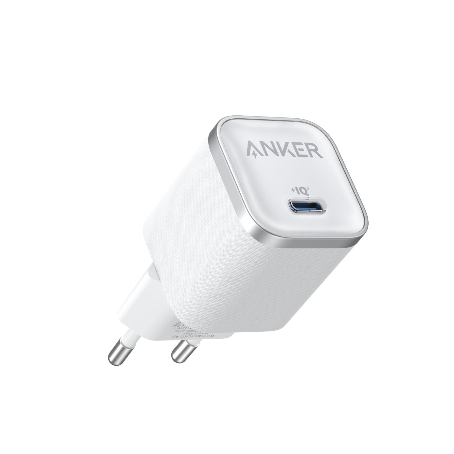 GUNMANSA Anker 1 Port Nano PD Wall Charger 45W - White