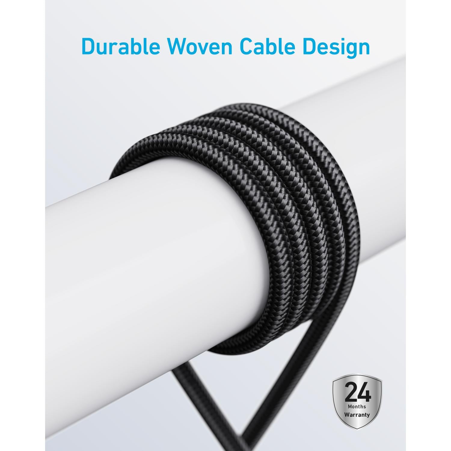 GUNMANSA Anker 310 USB-C To USB-C Cable 60W 1.8M Cable - Black