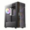 GUNMANSA Antec AX63 Wood ARGB ATX Mid Tower Gaming Chassis - Black