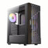 GUNMANSA Antec AX63 Wood ARGB ATX Mid Tower Gaming Chassis - Black