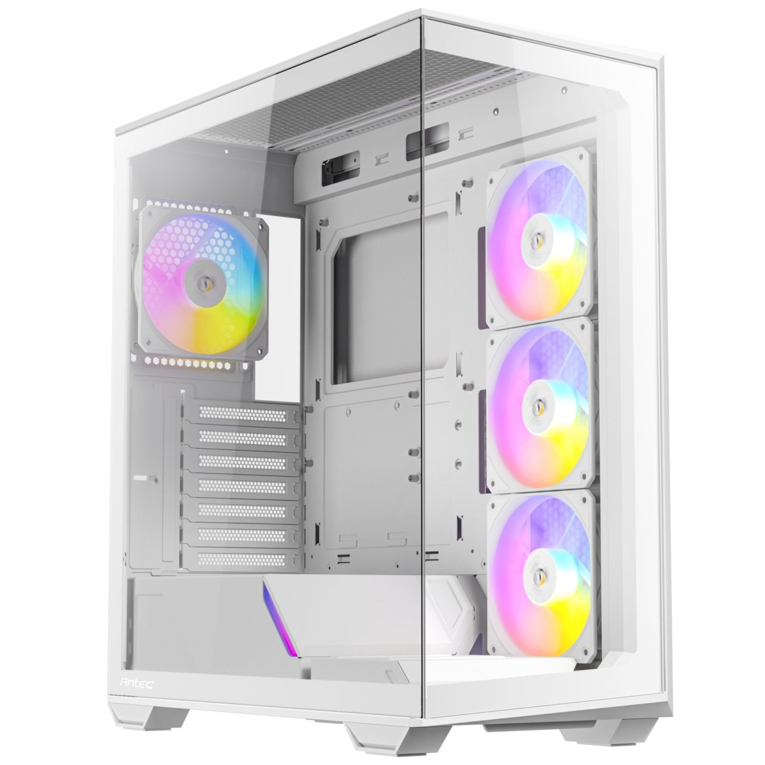 GUNMANSA Antec C3 ARGB ATX | Micro-ATX | ITX ARGB Mid-Tower Gaming Chassis – White