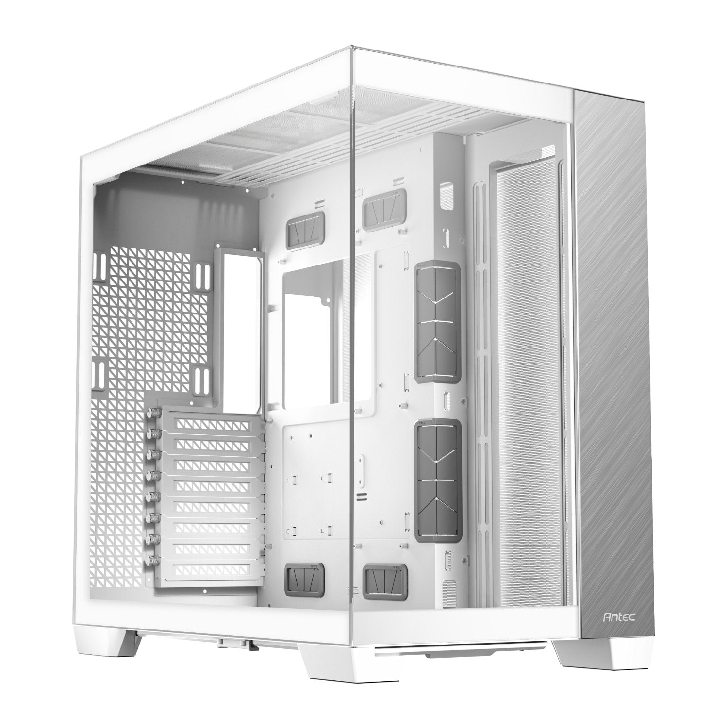 GUNMANSA Antec C8 Aluminium White E-ATX Dual Chamber Gaming Chassis - White
