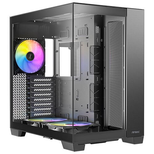 GUNMANSA Antec C8 ARGB, 2x TQR 160mm & 1x TQ 140mm ARGB PWM Fans Included, Dual-Chamber Layout, Type-C, 360mm Radiator Support, Seamless TG Front & Side Panels, RTX 40 Compatible, Full-Tower E-ATX PC Case