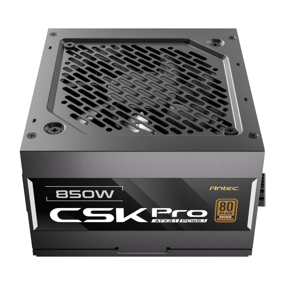 GUNMANSA Antec CSK 850W Pro PCle5.1 Gen5 80 Plus Bronze Semi-Modular Power Supply