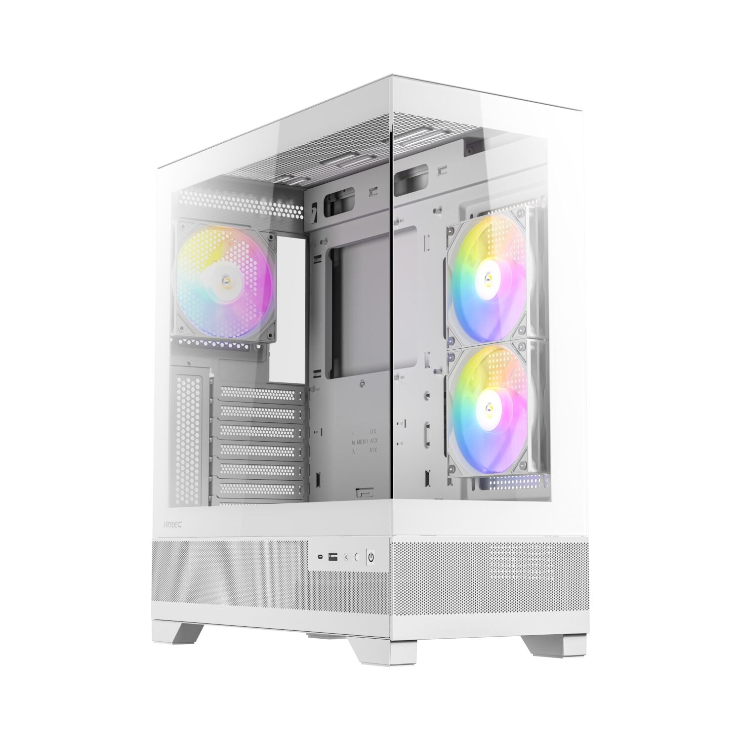 GUNMANSA Antec CX700 ARGB Mid-Tower Gaming Chassis - White
