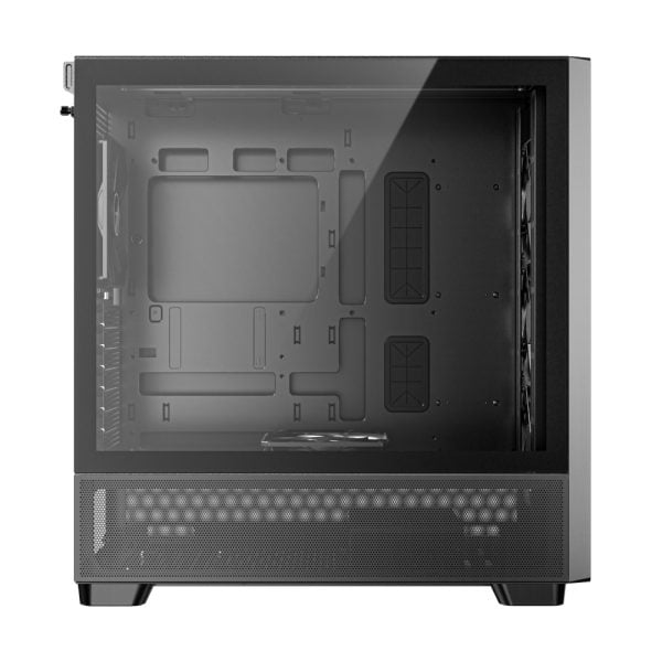 GUNMANSA Antec FLUX ATX WOOD Mid Tower Gaming Chassis – Black