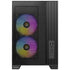 GUNMANSA ANTEC FLUX M 3mm Tempered Glass Side Panel Micro-ATX Case, 6 x 120 Fans Included
