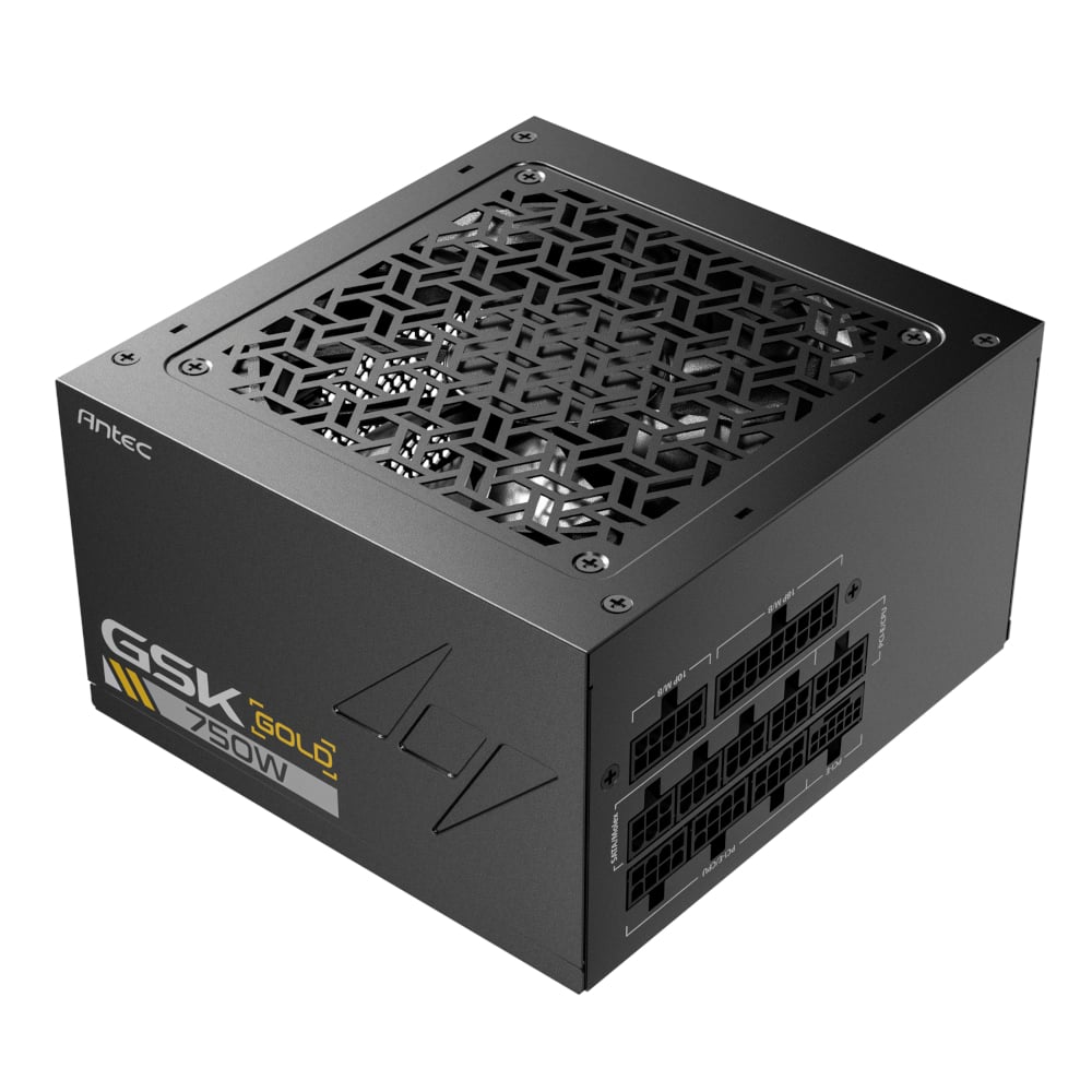 GUNMANSA Antec GSK 750W PCIe 5.1 Gen5 80 PLUS Gold Fully Modular Power Supply