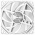 GUNMANSA Antec PWM PC Fans, White 120mm Fan, Premium High-Performance Fan, PWM Case Fan, 3-Phase Speed Control, 3200 RPM, Industrial-Grade LCP Material, Nova Series Single Pack