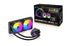 GUNMANSA Antec Skeleton 240 ARGB Liquid CPU Cooler, 240mm Radiator, 2 x 120mm PWM ARGB Fans, Hydraulic Bearing, Copper Base, Intel LGA 115X/1200/1700/20XX, AMD AM4/AM5, Black