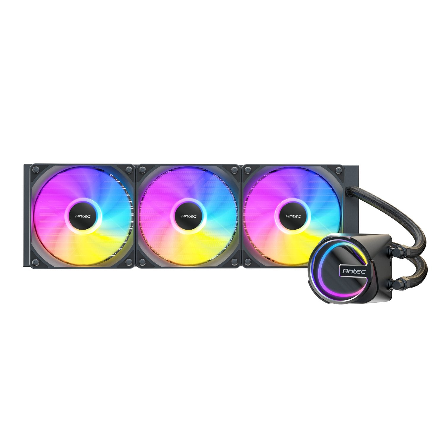 GUNMANSA Antec Skeleton 360 ARGB CPU Liquid Cooler Black