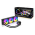 GUNMANSA Antec Skeleton 360 ARGB Liquid CPU Cooler, 360mm Radiator, 3 x 120mm PWM ARGB Fans, Hydraulic Bearing, Copper Base, Intel LGA 115X/1200/1700/20XX, AMD AM4/AM5, Black
