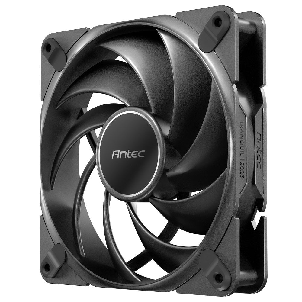 GUNMANSA Antec Tranquil 120, 120mm x 25mm Case Fans, PWM Fans, 2000RPM, 59.23CFM, 2.46mmH2O, 4 Pin PWM Connector, 120mm Fan, Tranquil Series 3 Packs (TQ 120_3PK)