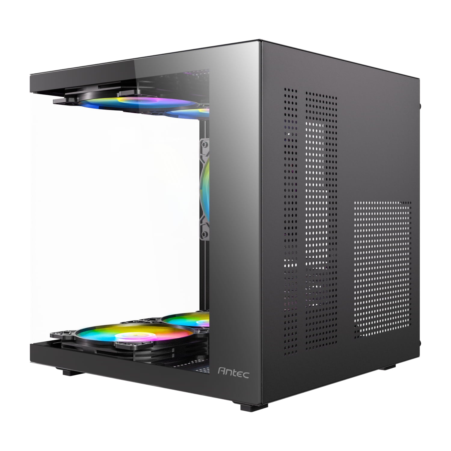 GUNMANSA Antec VCX10M ARGB Micro-ATX | ITX Mini-Tower Gaming Chassis - Black