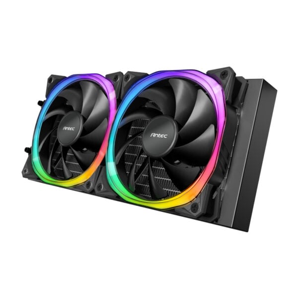 GUNMANSA Antec Vortex 240 ARGB CPU Liquid Cooler Black