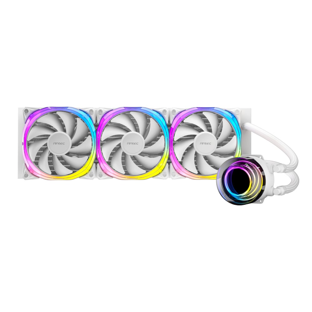GUNMANSA Antec VORTEX 360mm ARGB Liquid CPU Cooler - White