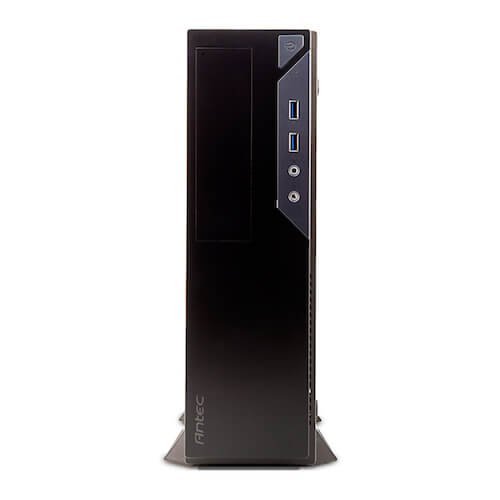 GUNMANSA Antec VSK2000-U3_US 92 mm Temperature Controlled Fan Included  Micro ATX Computer Case (Black)