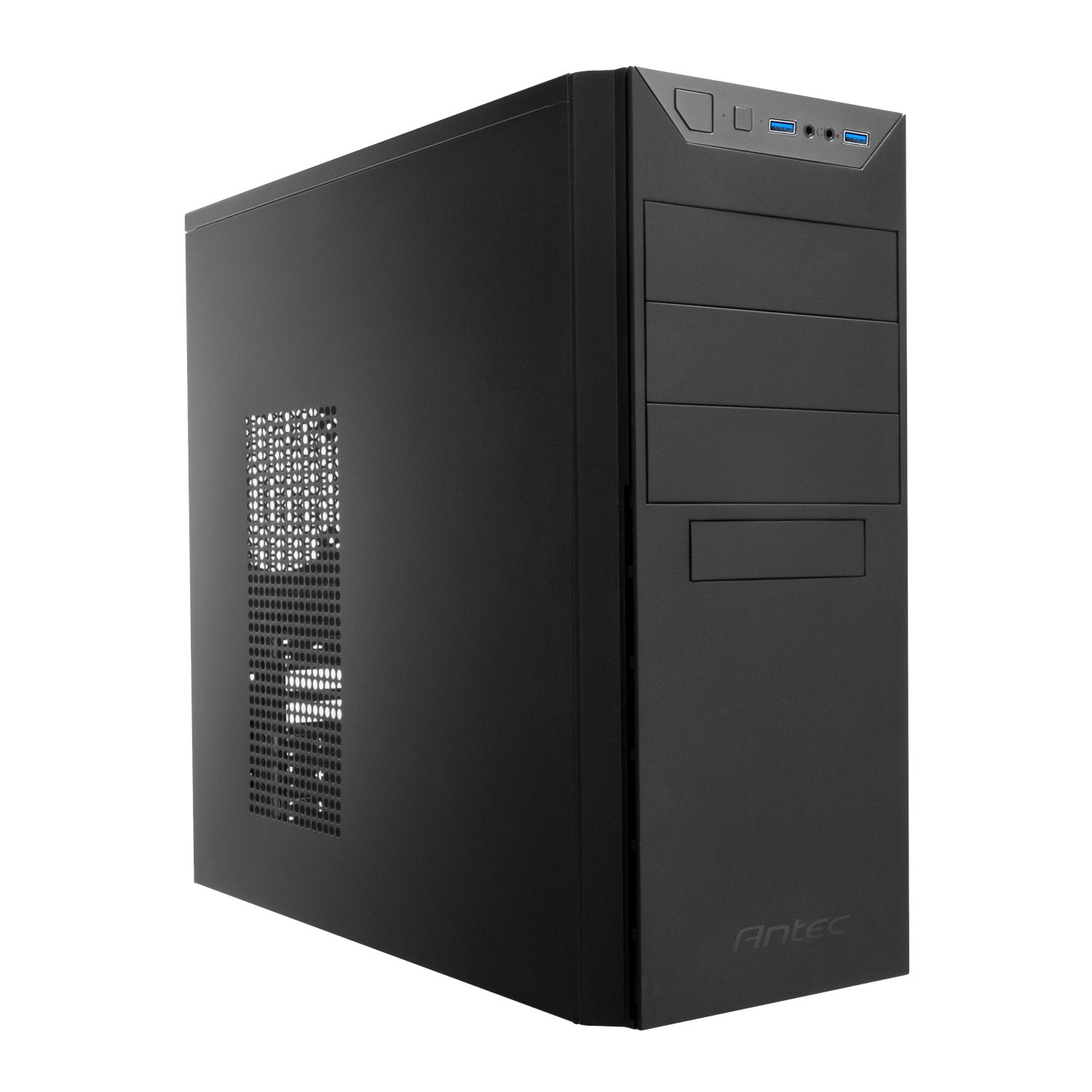 GUNMANSA Antec VSK4000B ATX | Micro-ATX | ITX  Mini -Tower Chassis - Black