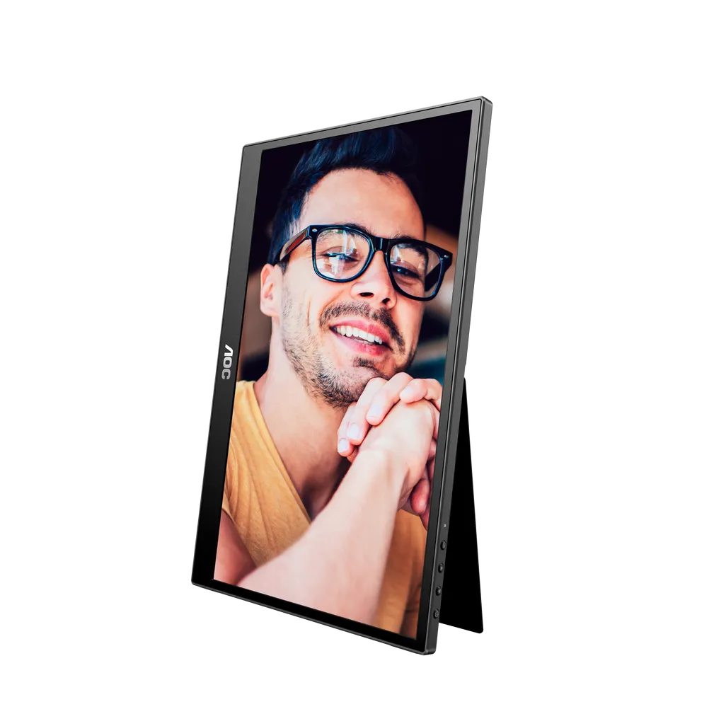 GUNMANSA AOC 16T3E, 39.6 cm (15.6"), 1920 x 1080 pixels, 4 ms, Black