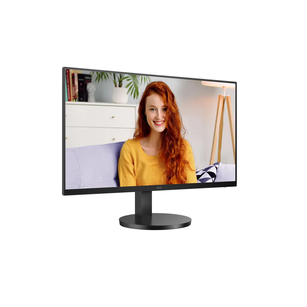 GUNMANSA AOC U27B3CF Monitor 27 inch|IPS 4K UHD 3840x2160 60Hz|USB-C 65w|HDMI DP|300nits|Ergo Stand|Speakers