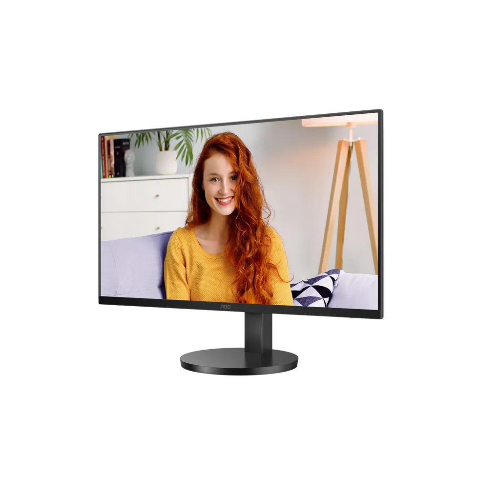 GUNMANSA AOC U27B3CF Monitor 27 inch|IPS 4K UHD 3840x2160 60Hz|USB-C 65w|HDMI DP|300nits|Ergo Stand|Speakers