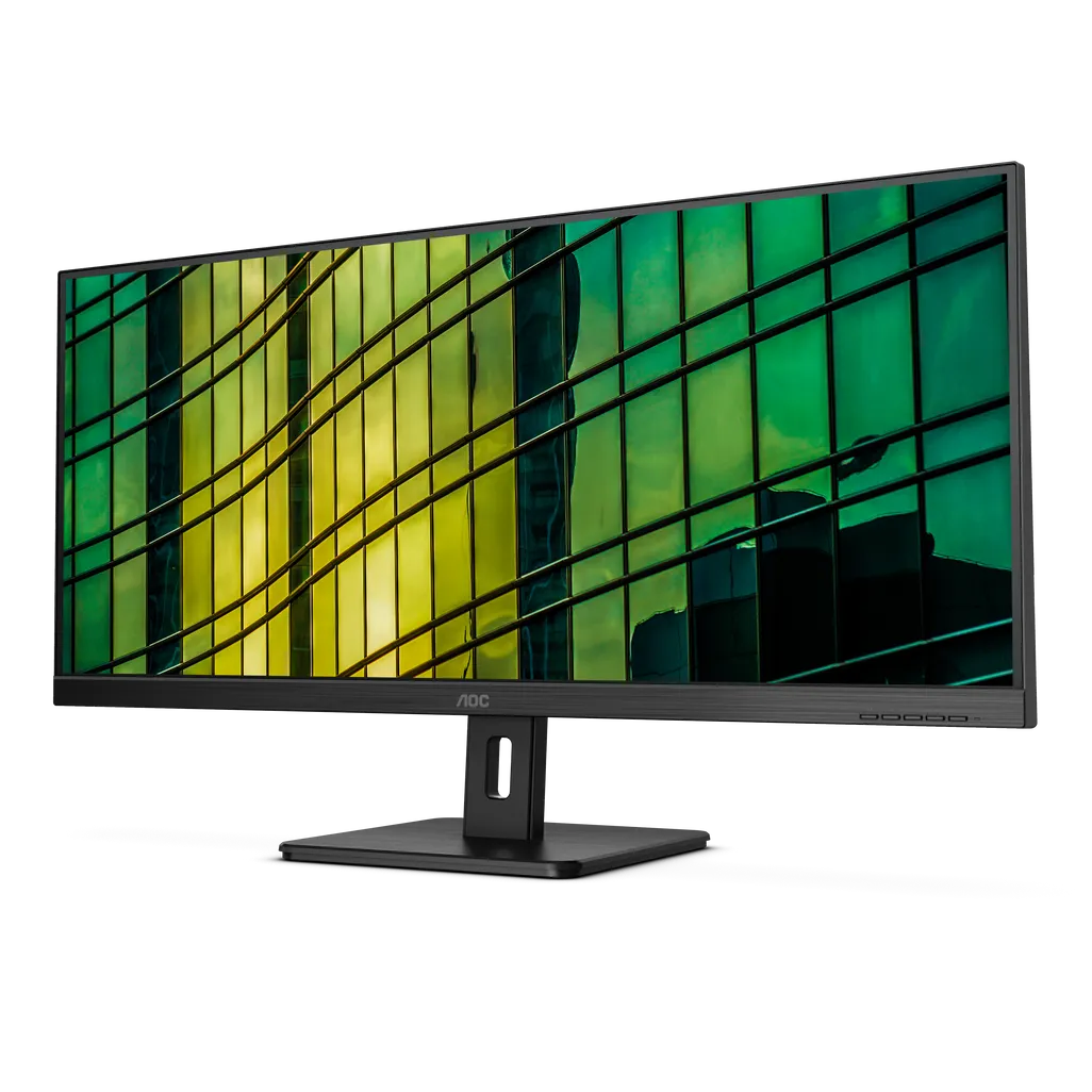 GUNMANSA AOC U34E2M, 86.4 cm (34"), 3440 x 1440 pixels, Wide Quad HD, 4 ms, Black