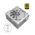 GUNMANSA Apevia ATX-PR850W-WH PCIE 5.0 & ATX 3.0 Prestige 850W 80+ Gold Rated, PCIE 5.0 / Gen 5 12VHPWR Connector, Active PFC ATX Gaming Power Supply White