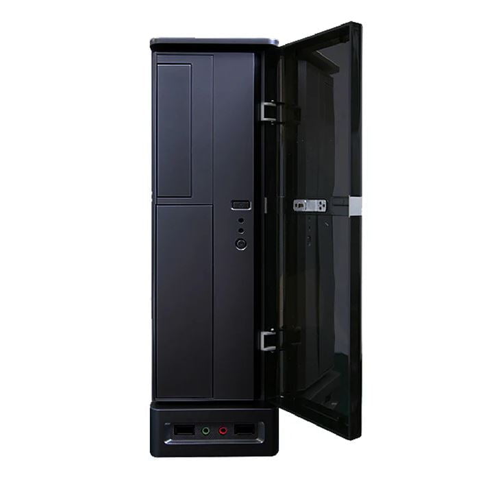 GUNMANSA Apex DM-387 USB 3.0 Steel Micro ATX Computer Case, TFX Form Factor (pre-installed with PSU)
