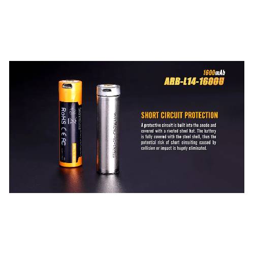GUNMANSA ARB-L14-1600U (1600MAH 14500 Battery)