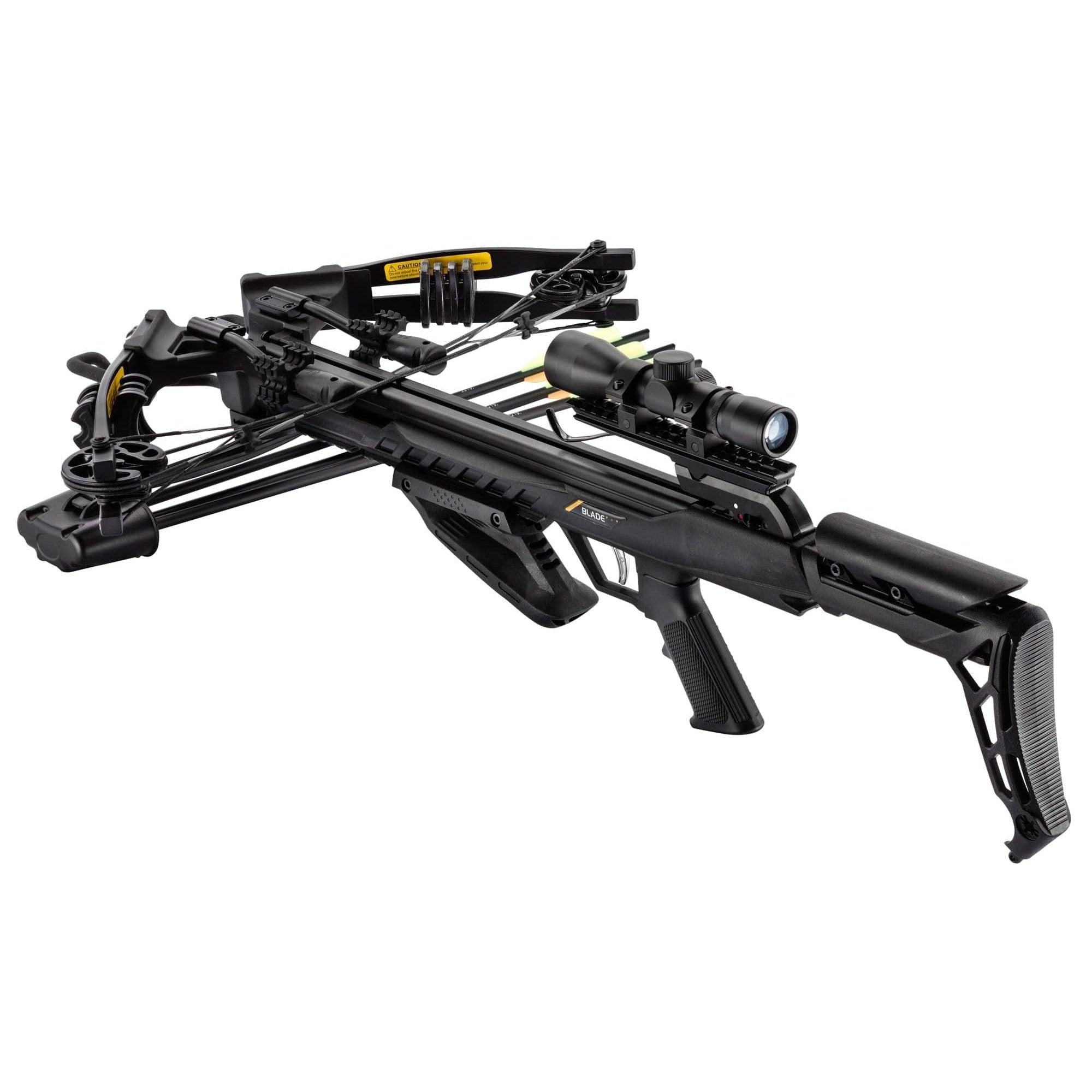 GUNMANSA ARCHERY EKCR-070BP BLADE PLUS345 X BOW 175LB - BLACK Crossbow