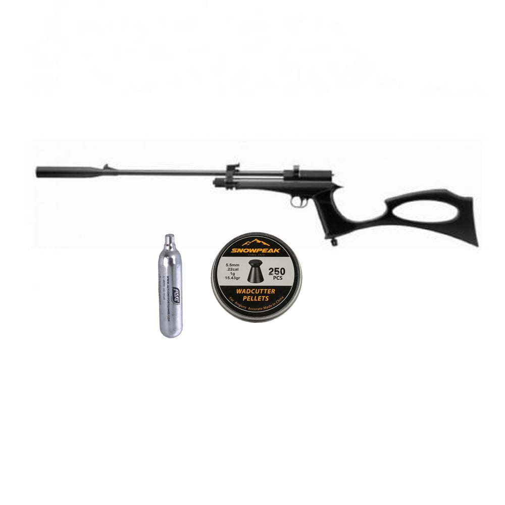GUNMANSA Artemis CP2 Black Airgun 5.5MM Combo