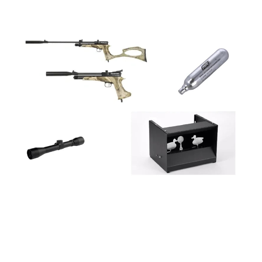 GUNMANSA Artemis CP2 Camo Airgun 4.5mm Combo