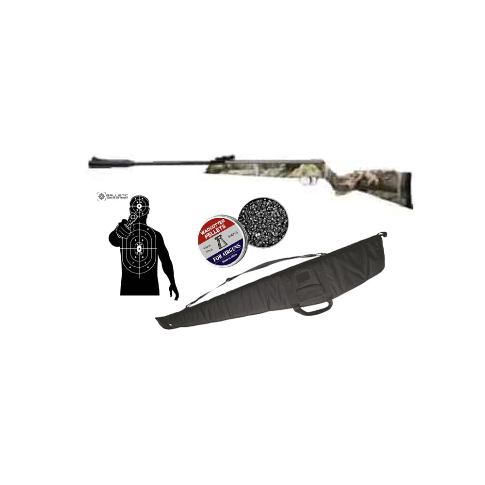 GUNMANSA Artemis SR1000S Camo 4.5mm Air Guns, Combo