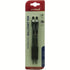 GUNMANSA Artwell 2 Pack Ballpoint Black Pens