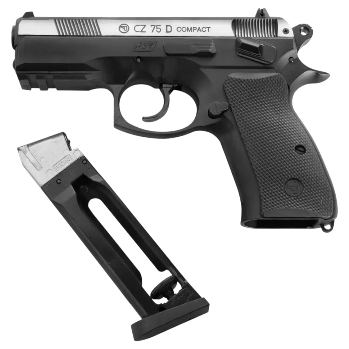 GUNMANSA ASG 16200 CZ 75D Compact 4.5mm Dual Tone