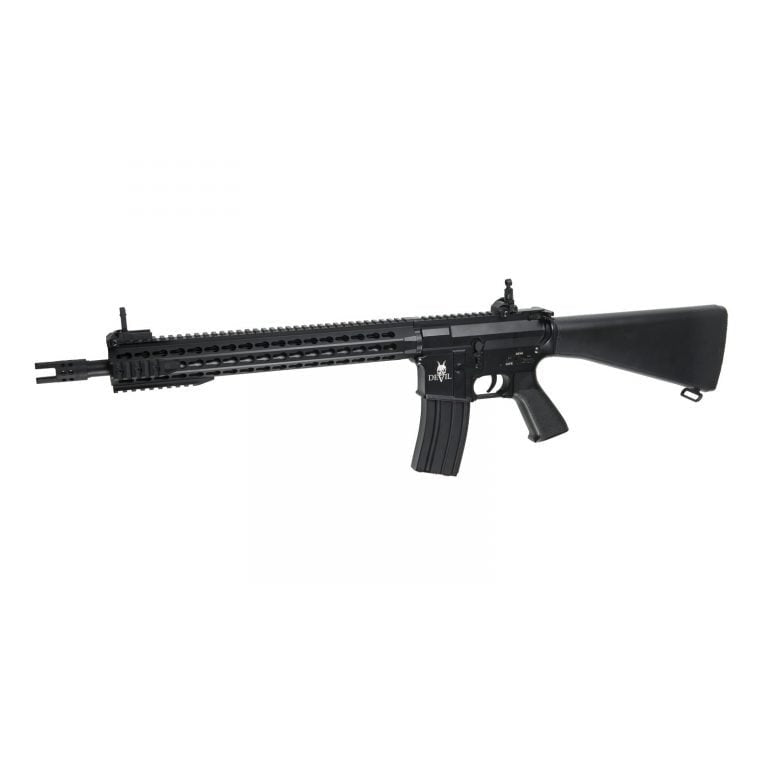 GUNMANSA ASG 18355 PL M15 DEVIL SPR 14.5 INCHES KEYMOD AIRSOFT RIFLE