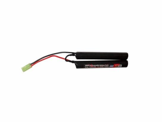 GUNMANSA ASG 19360 Battery 9.6V 1600mAh 15.36Wh NiMH Tamiya Connector