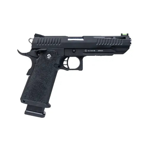 GUNMANSA ASG Airsoft Pistol, GBB, PL, FMV, Modify Trinity, SR, BLACK – 20028