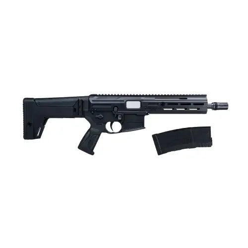 GUNMANSA ASG Airsoft Rifle, AEG, SL, FLCN 5.56, M95, BLACK – 19919