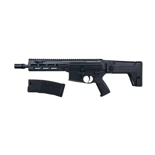 GUNMANSA ASG Airsoft Rifle, AEG, SL, FLCN 5.56, M95, BLACK – 19919