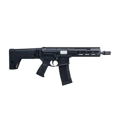 GUNMANSA ASG Airsoft Rifle, AEG, SL, FLCN 5.56, M95, BLACK – 19919
