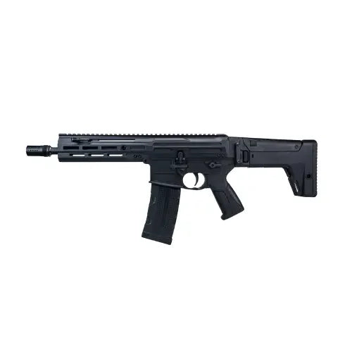 GUNMANSA ASG Airsoft Rifle, AEG, SL, FLCN 5.56, M95, BLACK – 19919