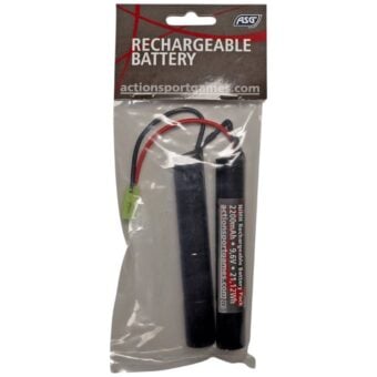 GUNMANSA ASG Battery 9.6V 2200mAh NiMH T-Plug Connector – 19622