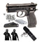 GUNMANSA ASG CZ 75 Compact 4.5mm Air Pistol Combo